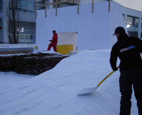 snow+promotion Eventmaterial für die optimale Durchführung von Wintersportveranstaltungen und Schnee-Events