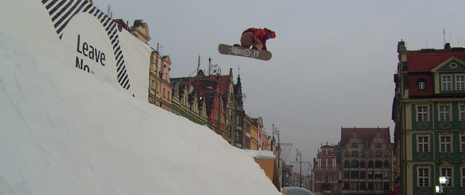 Schneeproduktion für Ski und Snowboard